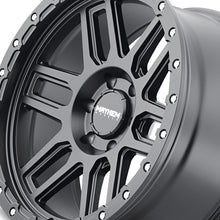 MAYHEM DELTA 20X9 8-170 125.2 Hub -12 Offset Black Wheel Rim