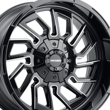 MAYHEM FLYWHEEL 22X10 8-165.1 125.2 Hub -19 Offset Black Wheel Rim