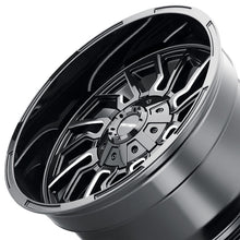 MAYHEM FLYWHEEL 22X10 8-165.1 125.2 Hub -19 Offset Black Wheel Rim
