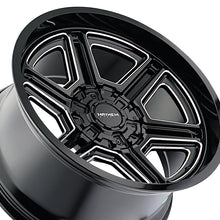 MAYHEM HERMOSA 20X10 8-165.1 130.8 Hub -25 Offset Black Wheel Rim