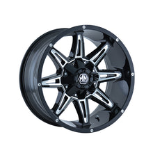 MAYHEM RAMPAGE 17X9 5-114.3/5-127 87 Hub 18 Offset Black Wheel Rim