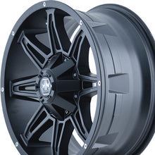 MAYHEM RAMPAGE 17X9 5-114.3/5-127 87 Hub 18 Offset Black Wheel Rim