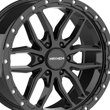 MAYHEM VECTOR 20X9 6x139.7 106 Hub 18 Offset Gloss Black Wheel Rim