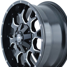 MAYHEM WARRIOR 20X9 5-150/5-139.7 110 Hub 0 Offset Black Wheel Rim