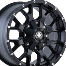 MAYHEM WARRIOR 17X9 6-135/6-139.7 106 Hub 18 Offset Black Wheel Rim