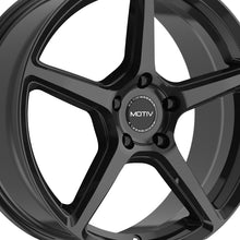 Motiv 433B Blade 18X7.5 5X108 73.1 Hub +40 Offset Black Wheel Rim