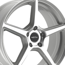 Motiv 433MS 16X7.5 5X108 73.1 Hub +40 Offset Silver Wheel Rim