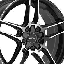 Motiv 434MB 16X7.5 5X4.50/5X120 74.1 Hub +40 Offset Black Wheel Rim