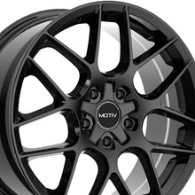 Motiv 435B 17X7.5 5X108/5X4.50 73.1 Hub +40 Offset Black Wheel Rim
