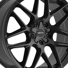 Motiv 435B Foil 18X8 5X108/5X4.50 73.1 Hub +42 Offset Black Wheel Rim
