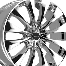 Motiv 436C 18X7.5 5X108/5X4.50 73.1 Hub +42 Offset Chrome Wheel Rim