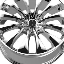 Motiv 436C 18X7.5 5X108/5X4.50 73.1 Hub +42 Offset Chrome Wheel Rim