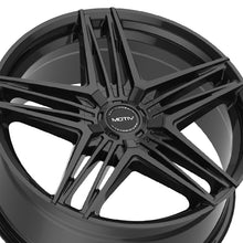 Motiv 440B 18X7.5 5X4.50/5X120 74.1 Hub +40 Offset Black Wheel Rim