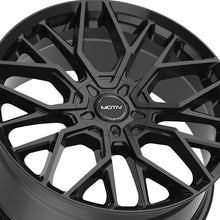 Motiv 441B 17X7.5 5X108/5X4.50 73.1 Hub +40 Offset Black Wheel Rim