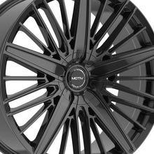 Motiv 443B 24X9.5 5X115/5X120 74.1 Hub +15 Offset Black Wheel Rim