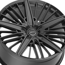 Motiv 443B 24X9.5 5X115/5X120 74.1 Hub +15 Offset Black Wheel Rim