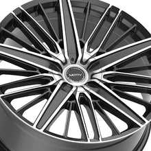Motiv 443MB 22X9 6X135/6X5.50 106.2 Hub +25 Offset Black Wheel Rim