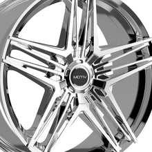 Motiv 440C 20X8.5 5X112/5X4.50 73.1 Hub +40 Offset Chrome Wheel Rim