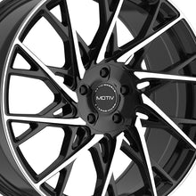 Motiv 430MB 20X8.5 5X108/5X4.50 73.1 Hub +40 Offset Black Wheel Rim