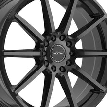 Motiv 431B 16X7.5 5X112/5X4.50 73.1 Hub +40 Offset Black Wheel Rim