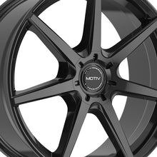 Motiv 432B 17X7.5 5X112/5X4.50 73.1 Hub +40 Offset Black Wheel Rim
