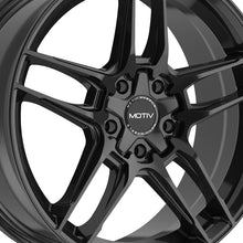 Motiv 434B 17X7.5 5X100/ 5X4.50 73.1 Hub +40 Offset Black Wheel Rim