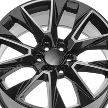 O.E. Revolution C-14 Gloss Black & Milled 24X10 6x139.7 78.1 Hub 30 Offset Black Wheel Rim