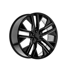 O.E. Revolution D-36 Gloss Black & Milled 24X10 6x139.7 78.1 Hub 31 Offset Black Wheel Rim