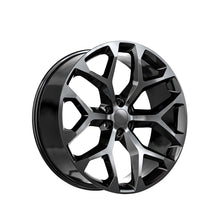 O.E. Revolution G-09 Gloss Black 26X10 6x139.7 78.1 Hub 24 Offset Black Wheel Rim