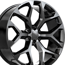 O.E. Revolution G-09 Gloss Black 26X10 6x139.7 78.1 Hub 24 Offset Black Wheel Rim