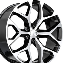 O.E. Revolution G-09 Gloss Black & Machined 24X10 6x139.7 78.1 Hub 24 Offset Black Wheel Rim