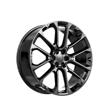O.E. Revolution G-40 Gloss Black 24X10 6x139.7 78.1 Hub 31 Offset Black Wheel Rim