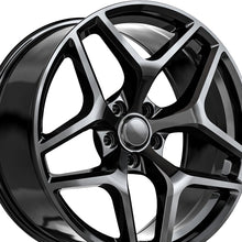 O.E. Revolution Z28 Gloss Black 20X9 5x120 67 Hub 30 Offset Black Wheel Rim