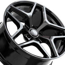 O.E. Revolution Z28 Gloss Black 20X9 5x120 67 Hub 30 Offset Black Wheel Rim
