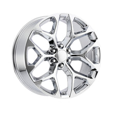OEP 176C 20X9 6X5.50 78.1 Hub +24 Offset Chrome Plated Wheel Rim