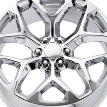 OEP 176C 20X9 6X5.50 78.1 Hub +24 Offset Chrome Plated Wheel Rim