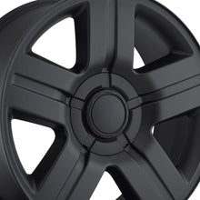 OEP 147B 22X9 6X5.50 78.1 Hub +31 Offset Gloss Black Wheel Rim
