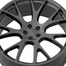 OEP 161B 22X10 5X115 71.5 Hub +18 Offset Gloss Black Wheel Rim