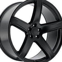 OEP 162B 20X11 5X115 71.5 Hub +22 Offset Gloss Black Wheel Rim