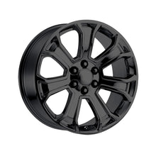 OEP 166B 24X10 6X5.50 78.1 Hub +24 Offset Gloss Black Wheel Rim