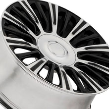 OEP 198BM 22X9 6X5.50 78.1 Hub +28 Offset Gloss Black Polished Wheel Rim