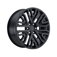OEP 199B 22X9 6X5.50 78.1 Hub +28 Offset Gloss Black Wheel Rim