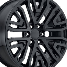 OEP 199B 22X9 6X5.50 78.1 Hub +28 Offset Gloss Black Wheel Rim