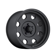 Pacer 164B LT Mod Black 17X9 8X6.50 130.18 Hub -12 Offset Matte Black Wheel Rim