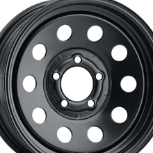 Pacer Trailer 229B Black Modular Trailer 16X6 8X6.50 124.46 Hub +00 Offset Black Wheel Rim
