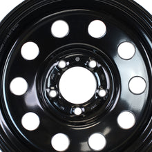 Pacer Trailer 229B Black Modular Trailer 15X6 6X5.50 107.95 Hub +00 Offset Black Wheel Rim