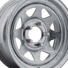 Pacer Trailer 28GA Galvanized Spoke Trailer 16X6 6X5.50 107.95 Hub +00 Offset Galvanized Wheel Rim
