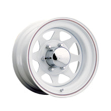 Pacer Trailer 310W White Spoke Trailer 15X5 5X4.50 81.03 Hub +00 Offset White Wheel Rim