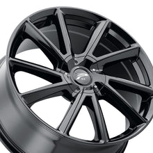 Platinum 466BK Mystic 17X8 5X108 72.62 Hub +40 Offset Gloss Black Wheel Rim