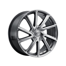 Platinum 466G Mystic 18X8 5X100 72.62 Hub +40 Offset Bright Graphite Wheel Rim